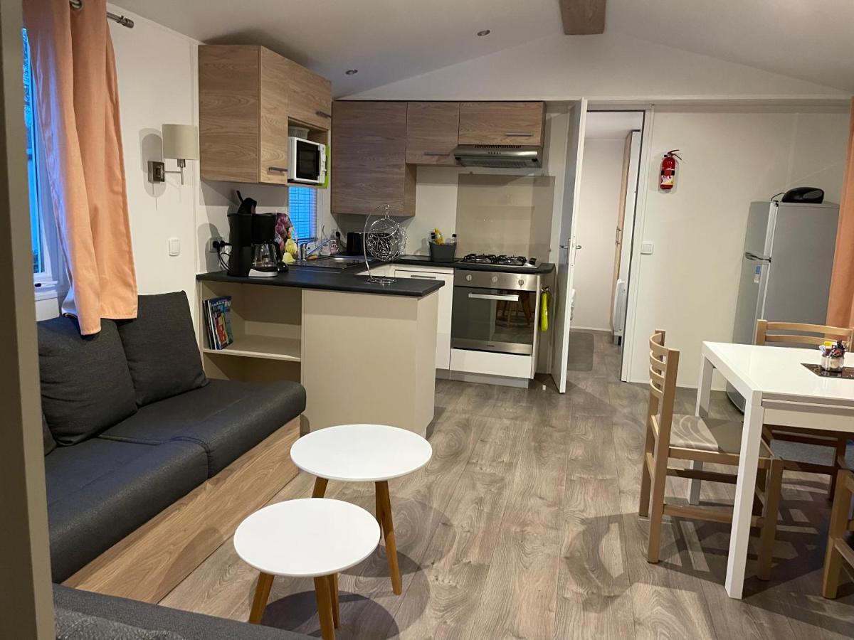 Mobil Home Domaine De Kerlann ポン・タヴェン エクステリア 写真