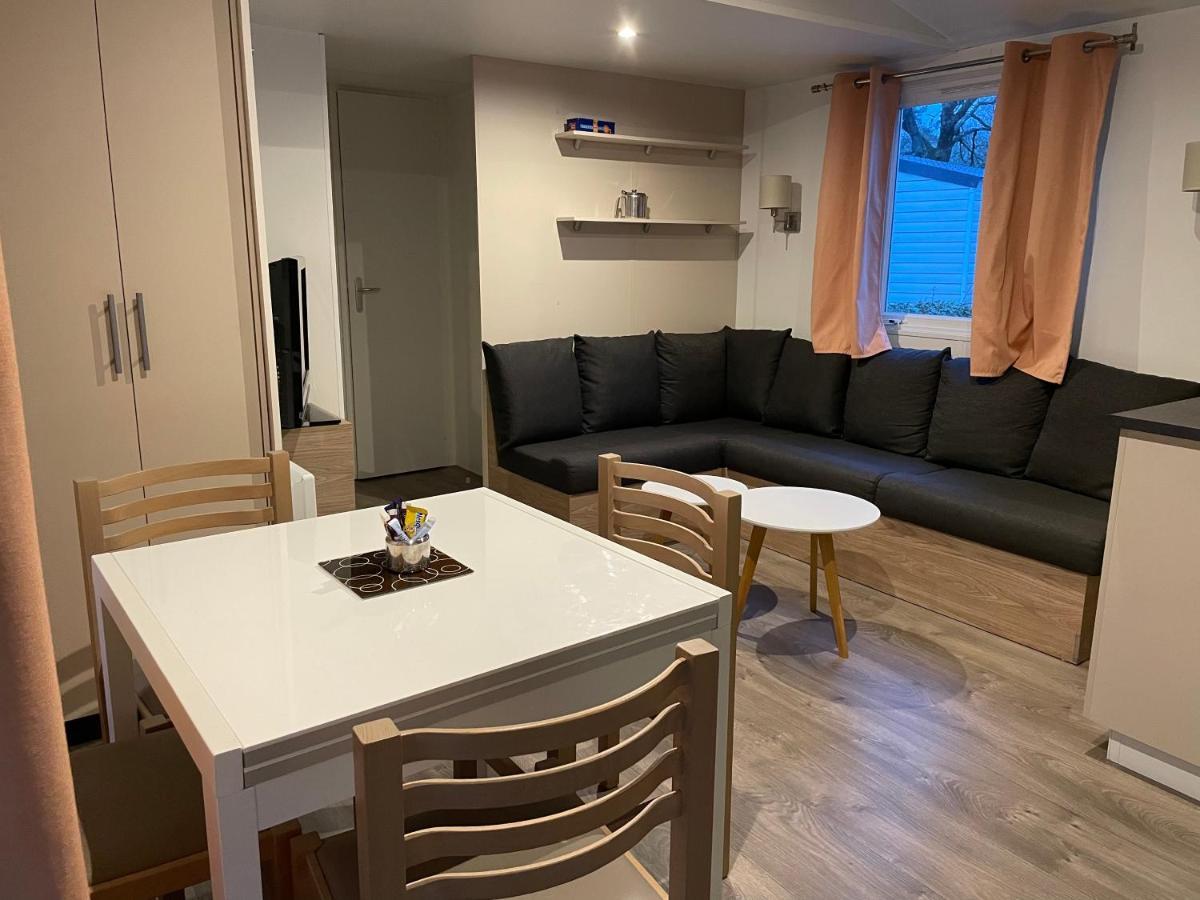 Mobil Home Domaine De Kerlann ポン・タヴェン エクステリア 写真