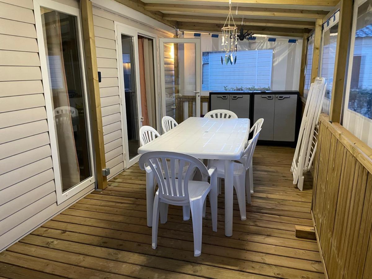 Mobil Home Domaine De Kerlann ポン・タヴェン エクステリア 写真
